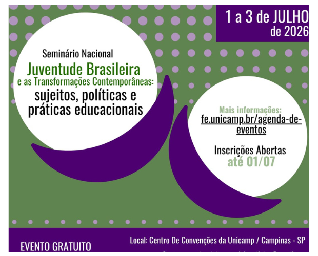 Semin�rio sobre Juventude na Unicamp conta com organiza��o da Univ�s, IFSP e UNEAL